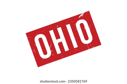 Ohio Rubber Stamp Seal Vector