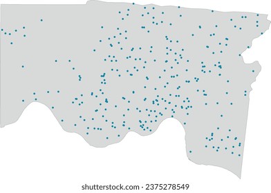Ohio State Hamilton County map with Voter Polling Locations