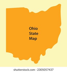 ohio state stroke map vector