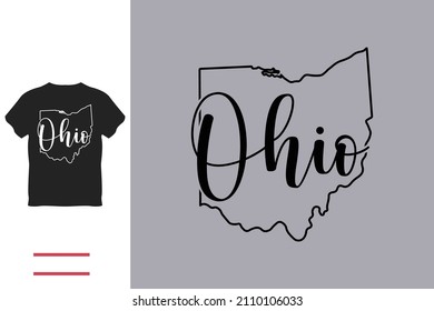Ohio state t shirt design