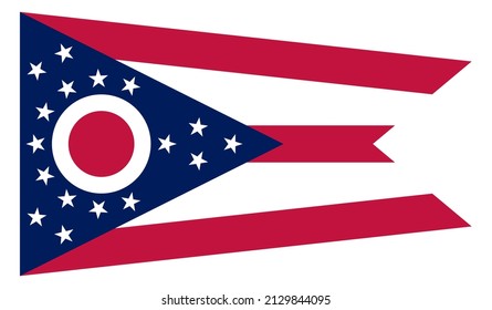 Ohio US State Vector Illustration