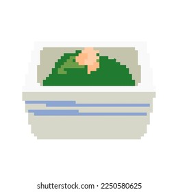 Ohitashi.Vector illustration that is easy to edit.