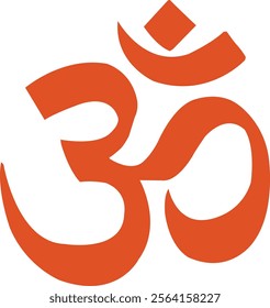 Ohm Hinduism Symbol for creative designs