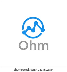 Ohm Simple Logo Stock Design