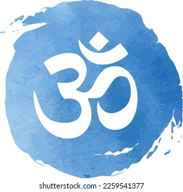 Ohm symbol vector in white background