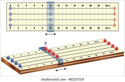 Ohm's Law Experiment - Resistance Board