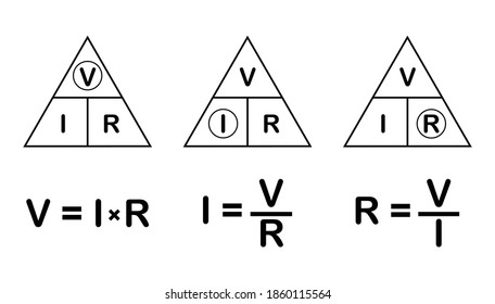 108 Ohm Law Triangle Images, Stock Photos & Vectors | Shutterstock