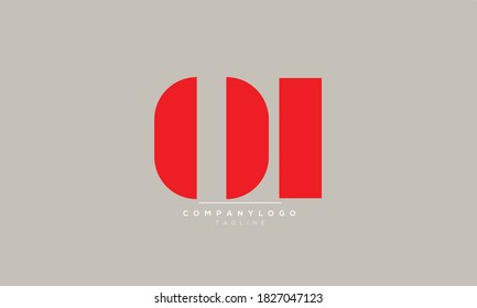 OI abstract initials monogram letter text alphabet logo design
