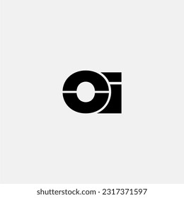 OI initial letter monogram logo