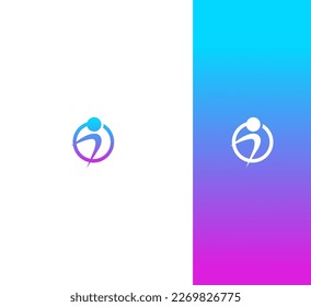 Oi, iO, i Letter Logo Vector Template Abstract Monogram Symbol 