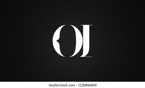 OI Letter  logo Design Template Vector