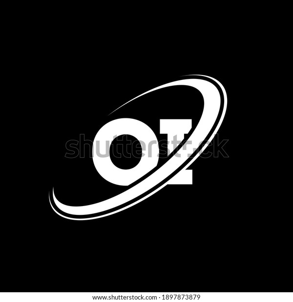 Oi Logo O Design White Oi Stock Vector Royalty Free