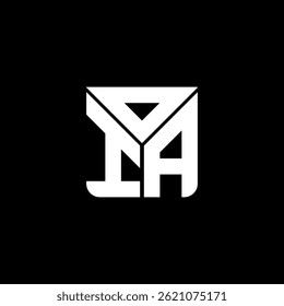 OIA letter logo creative design with vector graphic, OIA simple and modern logo. OIA luxurious alphabet design  