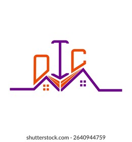 OIC Real State logo design, OIC simple and modern logo. OIC luxurious alphabet design  