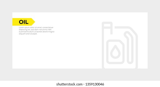 OIL BANNER CONCEPT