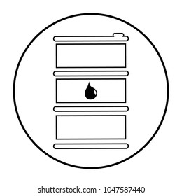 Oil barrel icon
