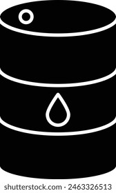 Oil Barrel Icon Design For Personal And Commercial Use.