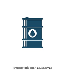 Oil Barrel Icon Symbol