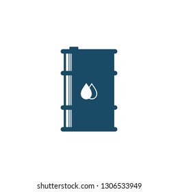 Oil Barrel Icon Symbol