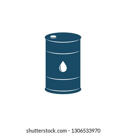 Oil Barrel Icon Symbol