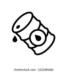 Oil barrel icon templates