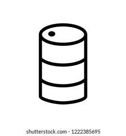 Oil barrel icon templates
