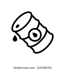 Oil barrel icon templates