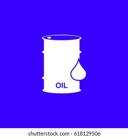 oil barrel icon vector