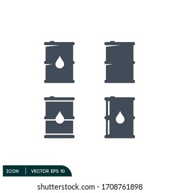 
Oil Barrel Icon Vector Design Element Eps 10