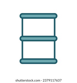 oil barrel icon vector design template simple and clean
