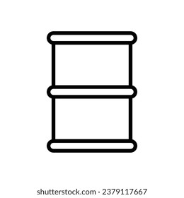 oil barrel icon vector design template simple and clean