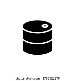 oil barrel icon vector sign symbol