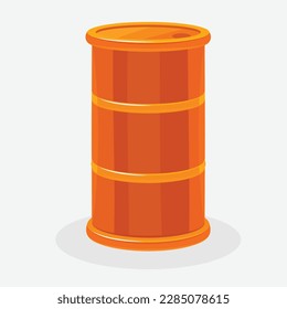plantilla vectorial de icono de barril de petróleo