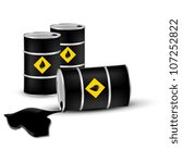 oil barrel and pool