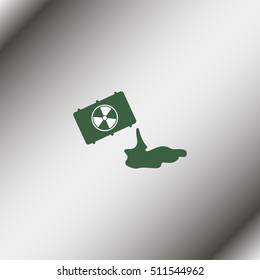 Oil barrel spill.