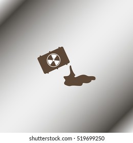 Oil barrel spill.