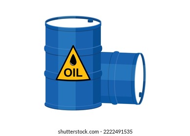 oil barrel vector design isolated on white background.