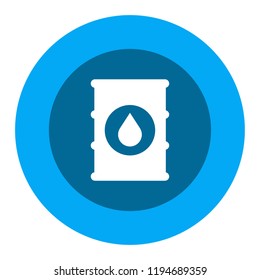 oil barrel vector icon