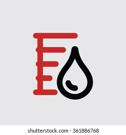 Oil barrel vector icon