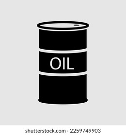 Oil barrels Icon Vector. trendy style illustration on white background..eps