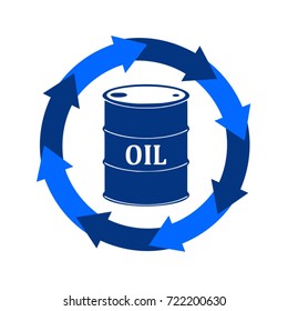 oil barrels icon,vector,