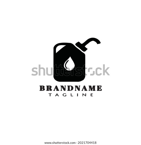 oil bottle car logo icon design template\
modern vector illustration
