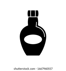Oil, bottle, glass icon. Simple vector liquid container icons for ui and ux, website or mobile application