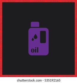 oil bottle icon