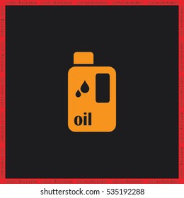 oil bottle icon