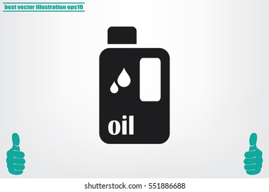 oil bottle icon