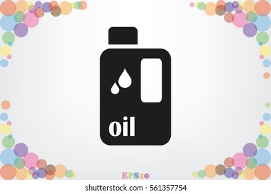 oil bottle icon