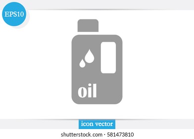 oil bottle icon.