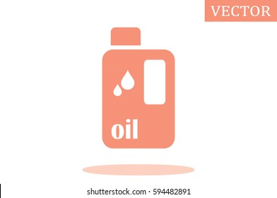 oil bottle icon.
