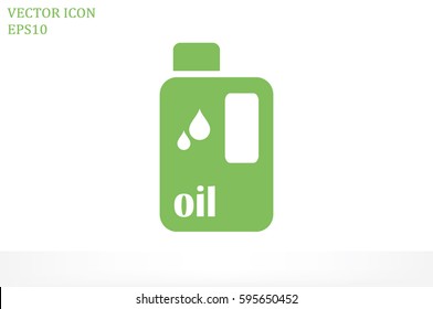 oil bottle icon.